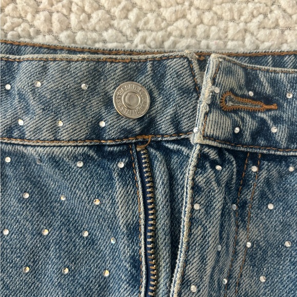 Mango Denim Mini Skirt - Picture 2 of 4